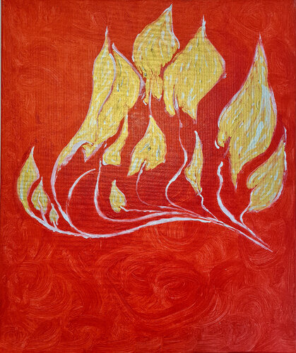 Flaming autumn von Maksim Gorshkov, Malerei kaufen auf Singulart