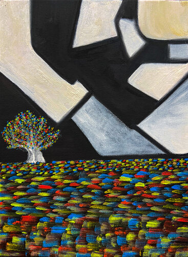Creativity VS System van Maksim Gorshkov, Schilderij te koop op Singulart