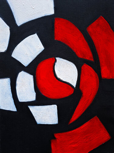Yin and Yang von Maksim Gorshkov, Malerei kaufen auf Singulart