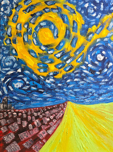 Whirlwind of Dreams von Maksim Gorshkov, Malerei kaufen auf Singulart