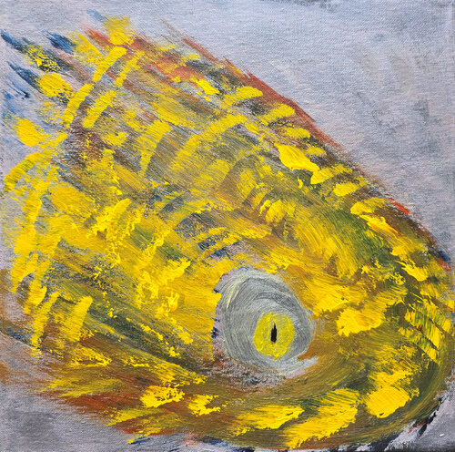 Snake head di Maksim Gorshkov, Pittura in vendita su Singulart