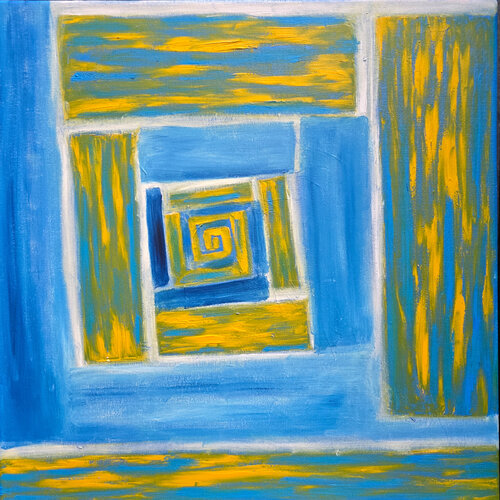 Azure Radiance di Maksim Gorshkov, Pittura in vendita su Singulart