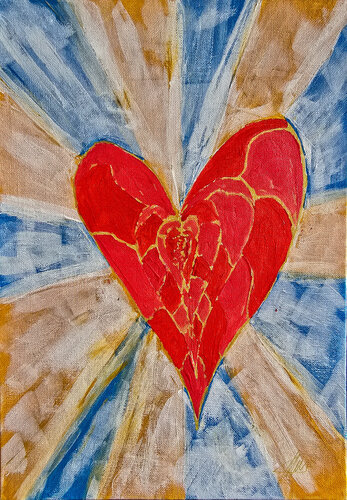 Heart of Light von Maksim Gorshkov, Malerei kaufen auf Singulart