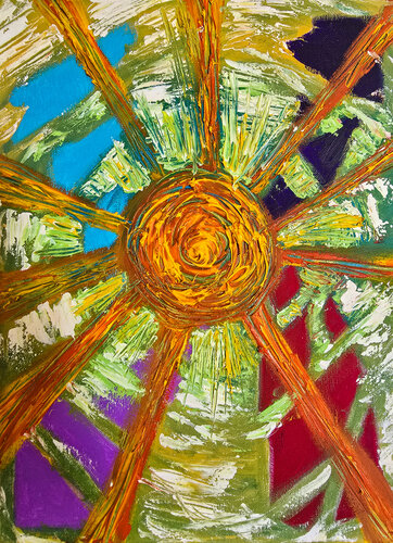 Pulse of Light de Maksim Gorshkov, Pintura a la venta en Singulart