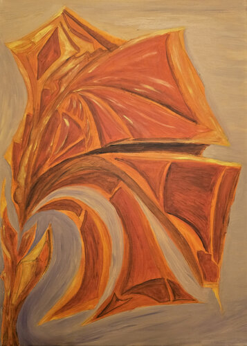 The Torch by Maksim Gorshkov, Painting for Sale on Singulart