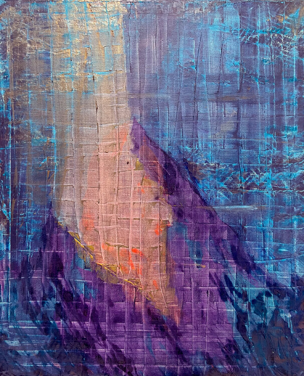 Illuminated Veil: Abstract Light and Texture Maksim Gorshkov