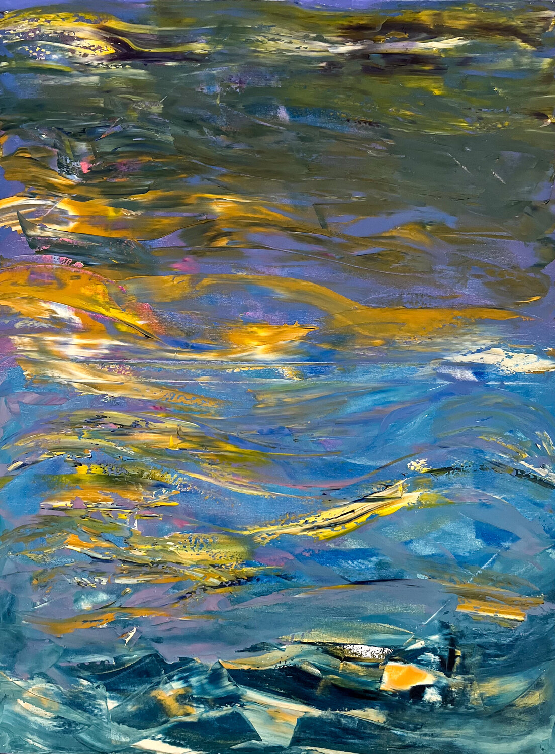 Evening sky, Mountains. Maksim Gorshkov