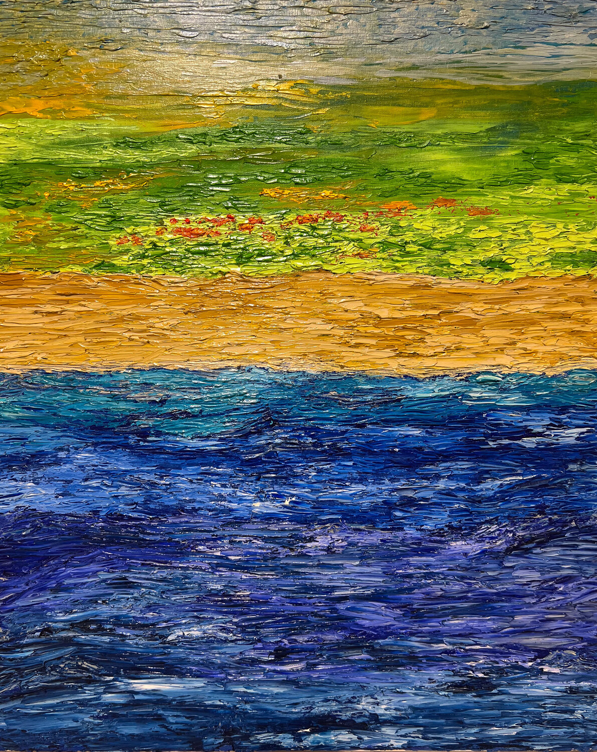 Side of the lake, spring Maksim Gorshkov