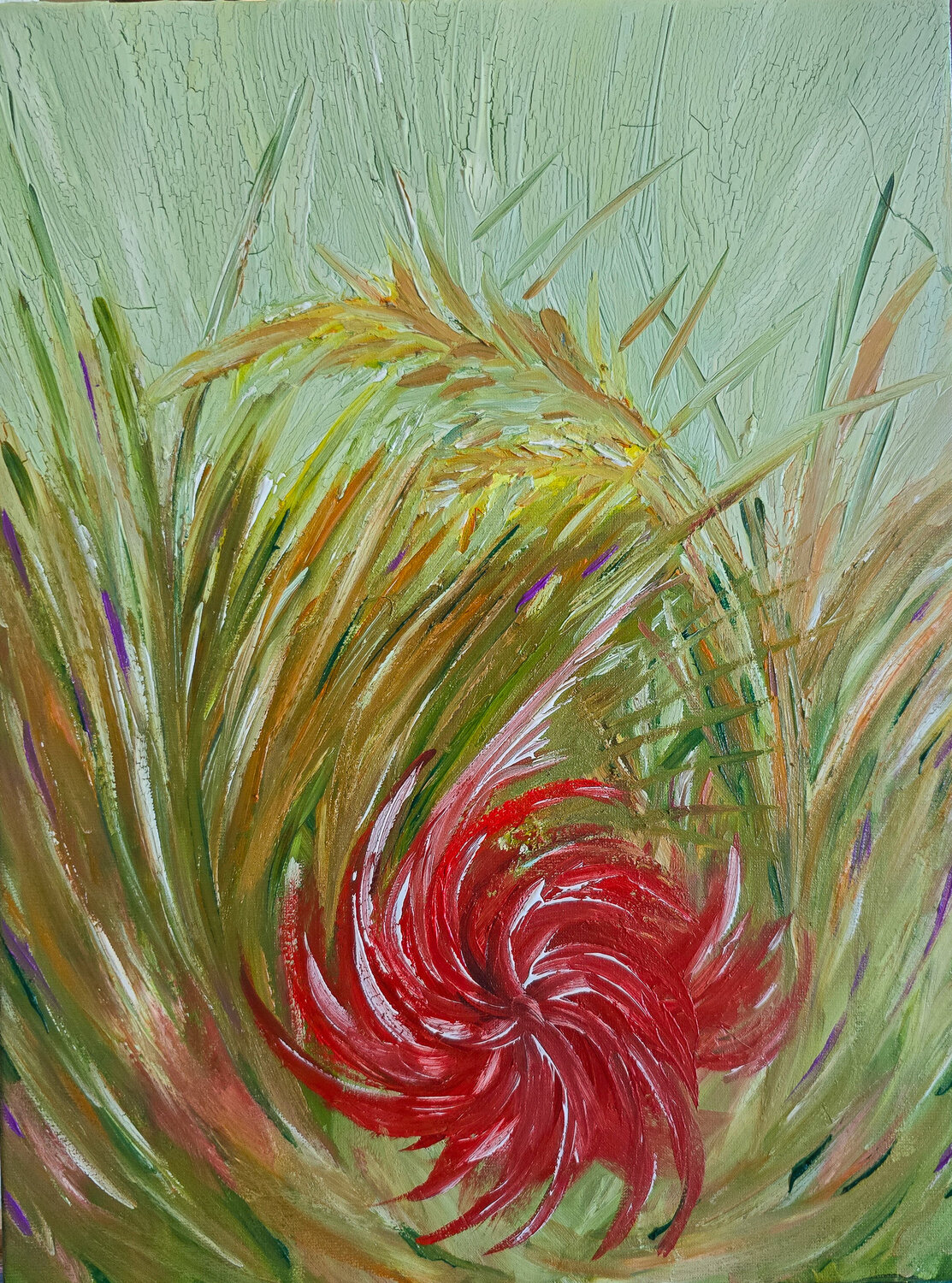 Heart of the Field Maksim Gorshkov Originalgemälde zu verkaufen