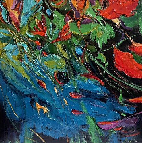 COLORFUL RHYTHMS von Elena Agraphiotis, Malerei kaufen auf Singulart