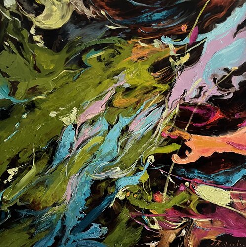 NATURE"S DANCE by Elena Agraphiotis, 회화 for Sale on Singulart
