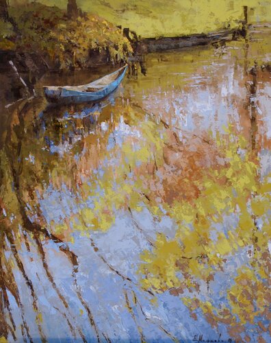 LONELY SOUL van Elena Agraphiotis, Schilderij te koop op Singulart