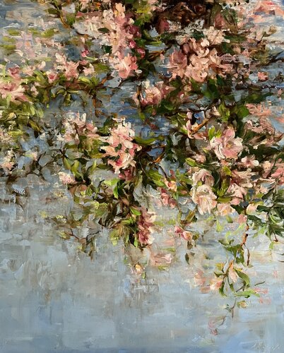 TENDERNESS - BLOOM by Elena Agraphiotis, Painting for Sale on Singulart