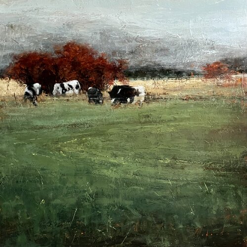 SOMEWHERE IN THE COUNTRYSIDE by Elena Agraphiotis, Painting for Sale on Singulart