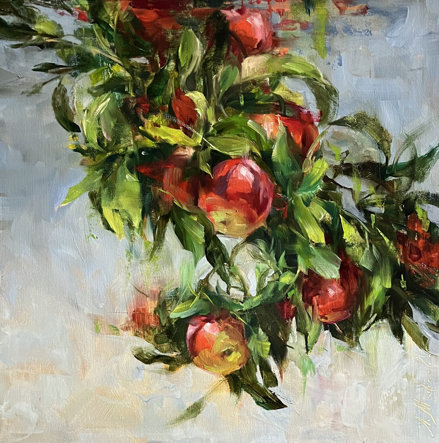 RED CRISPY APPLES Elena Agraphiotis