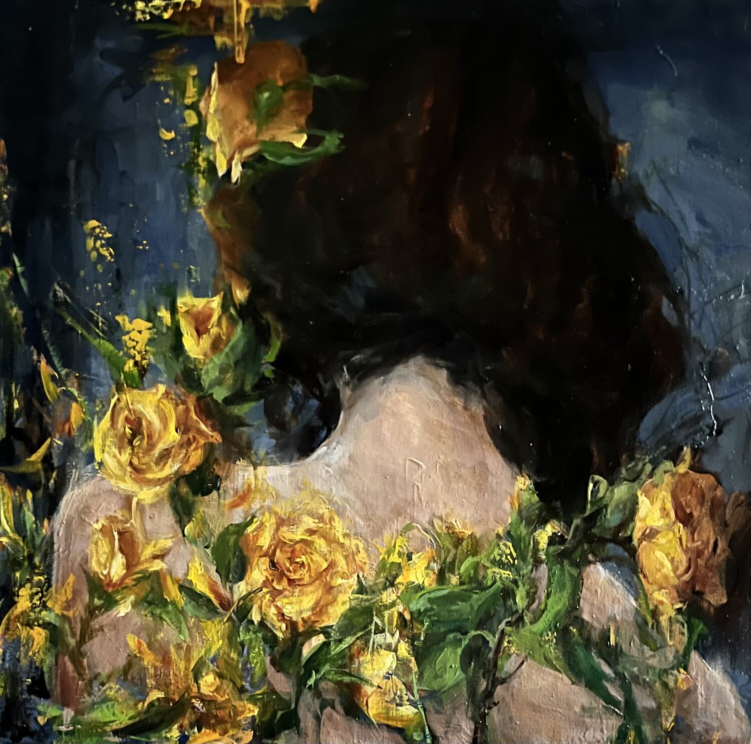 STRANGER AND YELLOW ROSES Elena Agraphiotis
