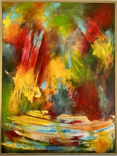 The Autumn Symphony van L. Anna Tominska, Schilderij te koop op Singulart