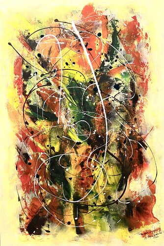 The state of mind di L. Anna Tominska, Pittura in vendita su Singulart