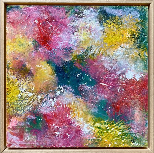 «Spring colors make me happy» de L. Anna Tominska, Pintura a la venta en Singulart
