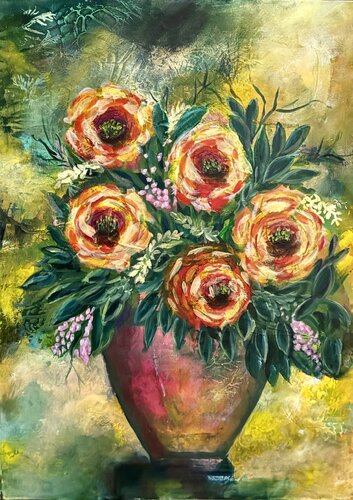 Memory of summer, by L. Anna Tominska, Painting for Sale on Singulart