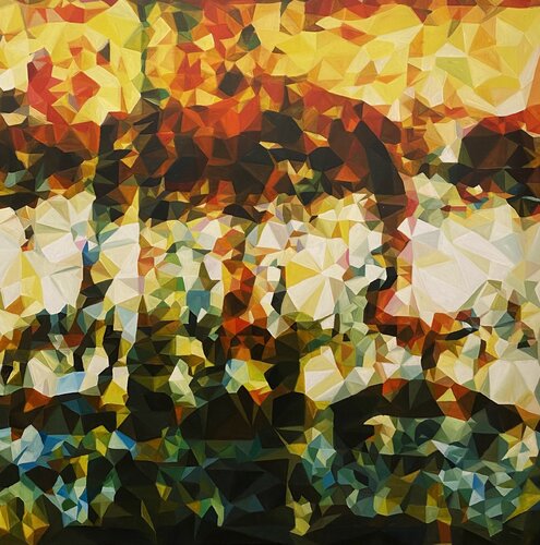 Faces 8 di Thuy Nguyen, Pittura in vendita su Singulart