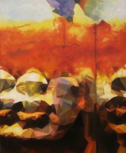 Faces 7 di Thuy Nguyen, Pittura in vendita su Singulart