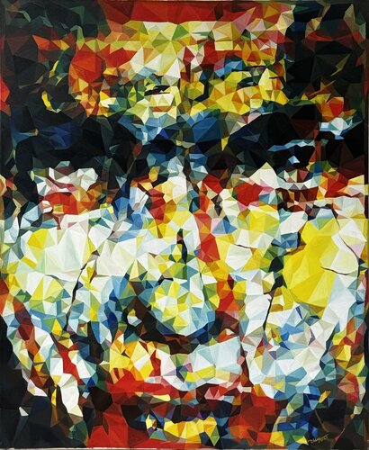 Portrait 3 by Thuy Nguyen, 회화 for Sale on Singulart