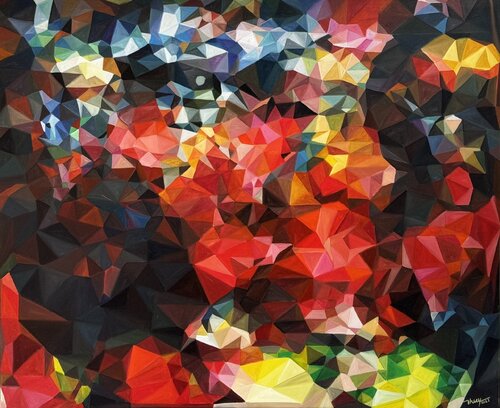 Faces 3 von Thuy Nguyen, Malerei kaufen auf Singulart