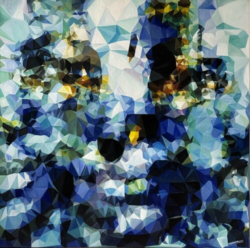 Faces 12 di Thuy Nguyen, Pittura in vendita su Singulart