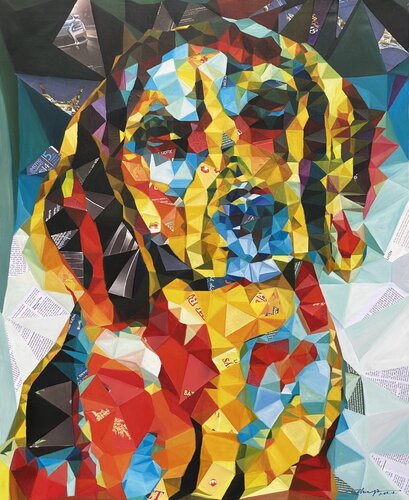 Soulmate 1 by Thuy Nguyen, 회화 for Sale on Singulart