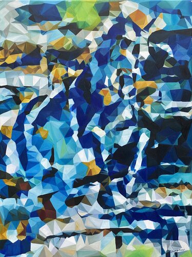 Vastness di Thuy Nguyen, Pittura in vendita su Singulart