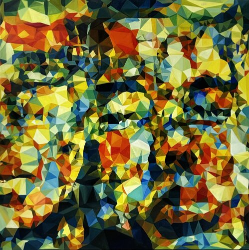 Faces 13 di Thuy Nguyen, Pittura in vendita su Singulart