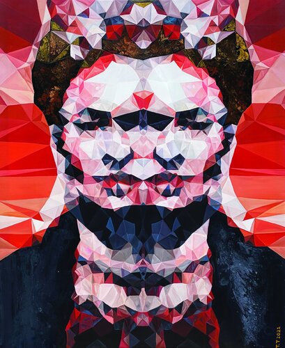 Frida Kahlo by Thuy Nguyen, 회화 for Sale on Singulart
