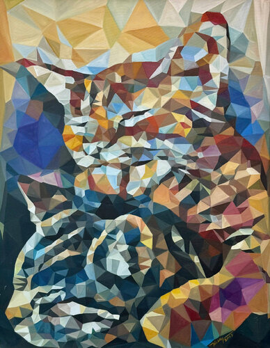 Duo by Thuy Nguyen, 회화 for Sale on Singulart