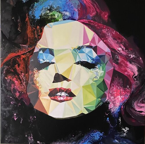 Marilyn Monroe 1 by Thuy Nguyen, 회화 for Sale on Singulart