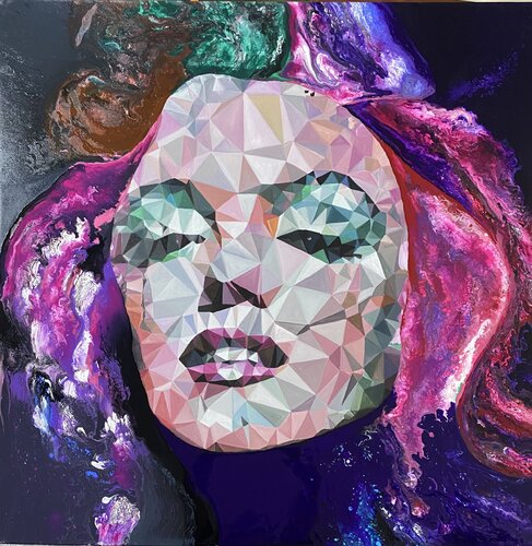 Marilyn Monroe 3 by Thuy Nguyen, 회화 for Sale on Singulart