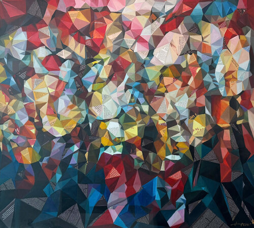 Night blooming flower von Thuy Nguyen, Malerei kaufen auf Singulart