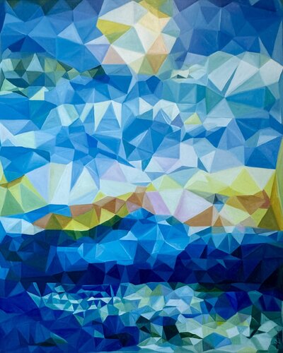 Slosh de Thuy Nguyen, Pintura a la venta en Singulart