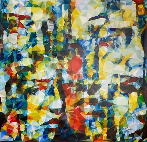 Faces 24 di Thuy Nguyen, Pittura in vendita su Singulart
