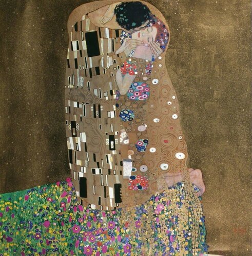 The Kiss van Gustav Klimt, Afdruk te koop op Singulart