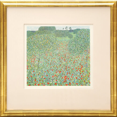 Mohnweise. von Gustav Klimt, Druck kaufen auf Singulart