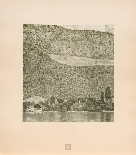 Unterach am Attersee, 1931 von Gustav Klimt, Druck kaufen auf Singulart