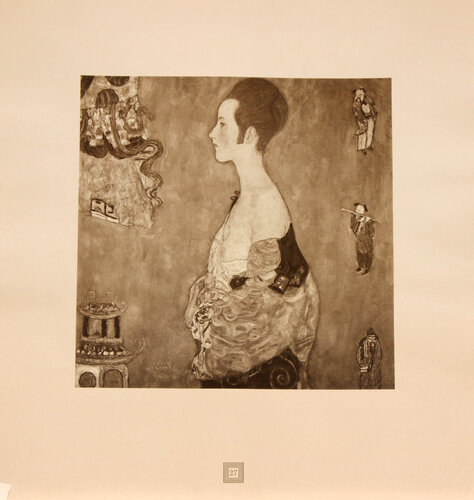 Madchen in Profile, 1931 von Gustav Klimt, Druck kaufen auf Singulart