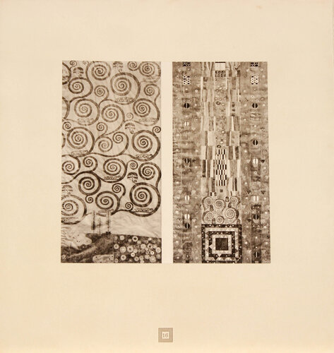 Der Lebensbaum und das Mittelfeld, 1931 von Gustav Klimt, Druck kaufen auf Singulart