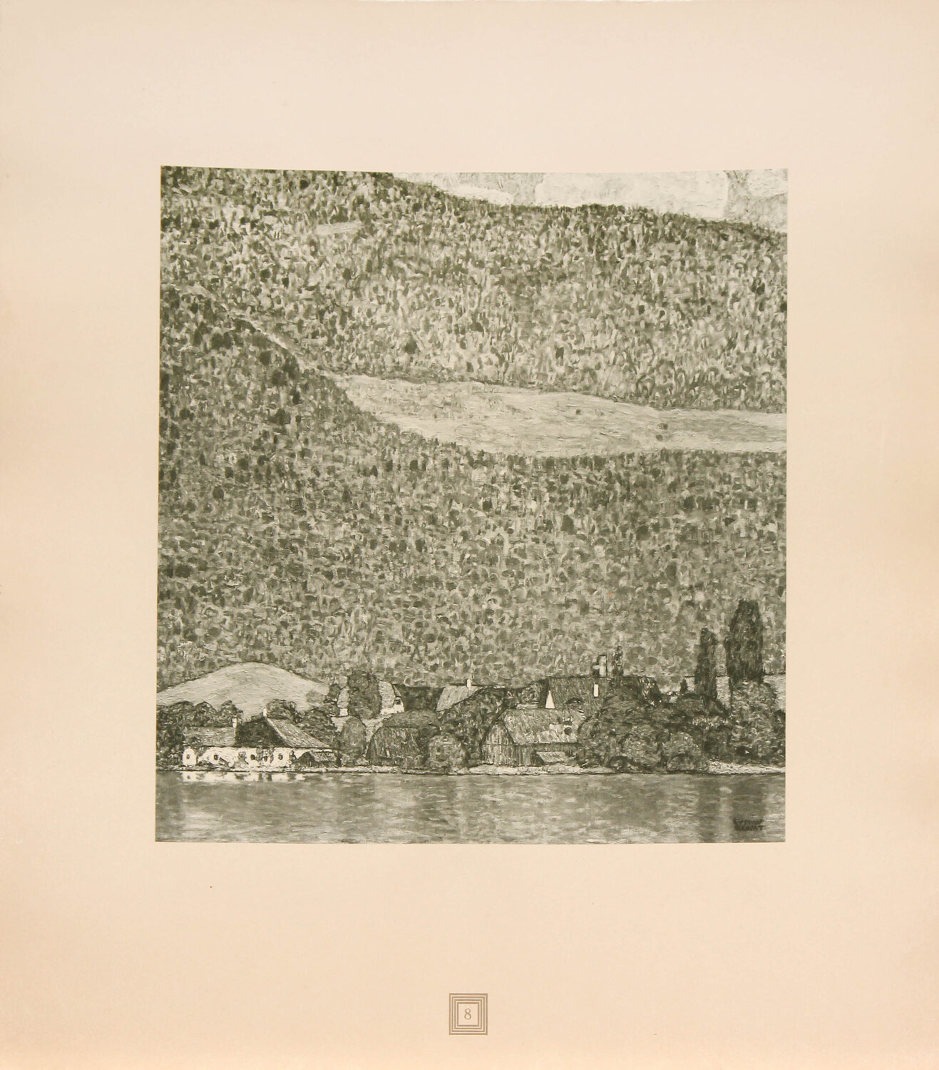 Unterach am Attersee, 1931 Gustav Klimt