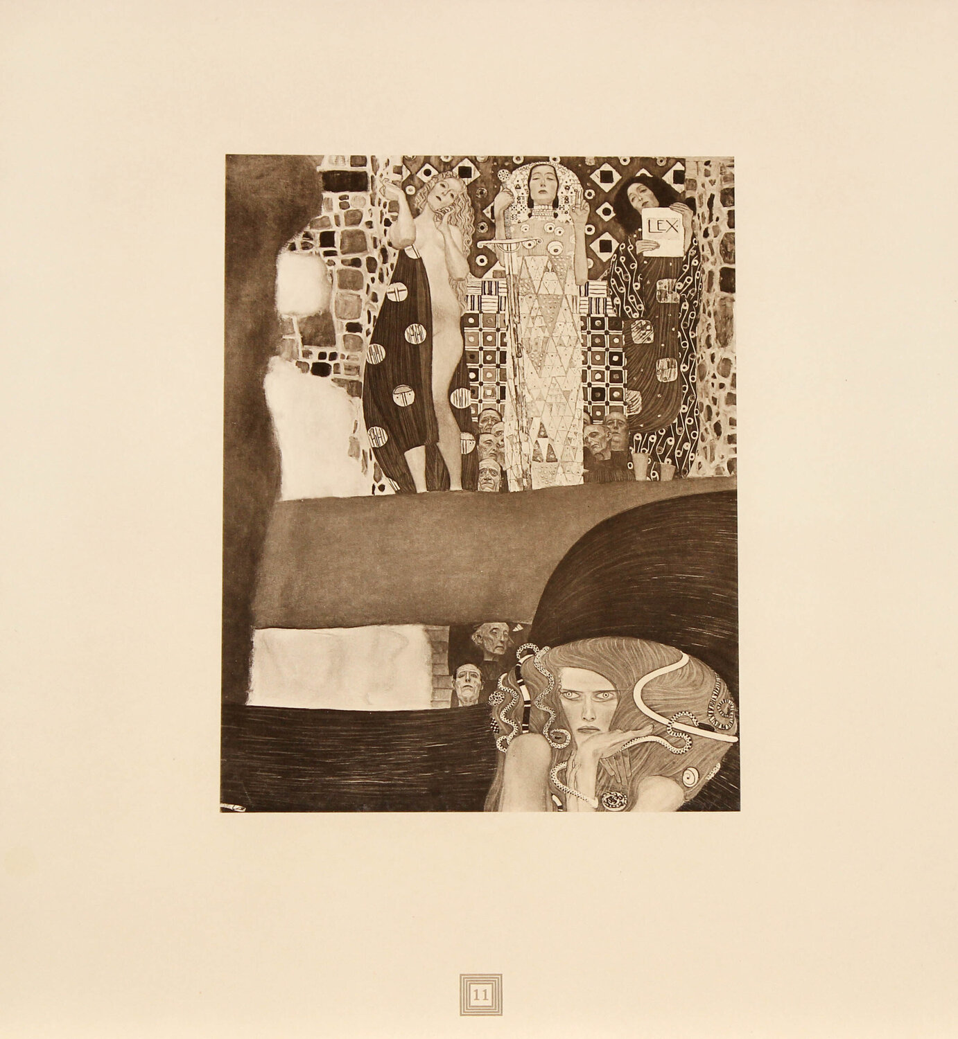 Jurisprudenz, 1931 Gustav Klimt