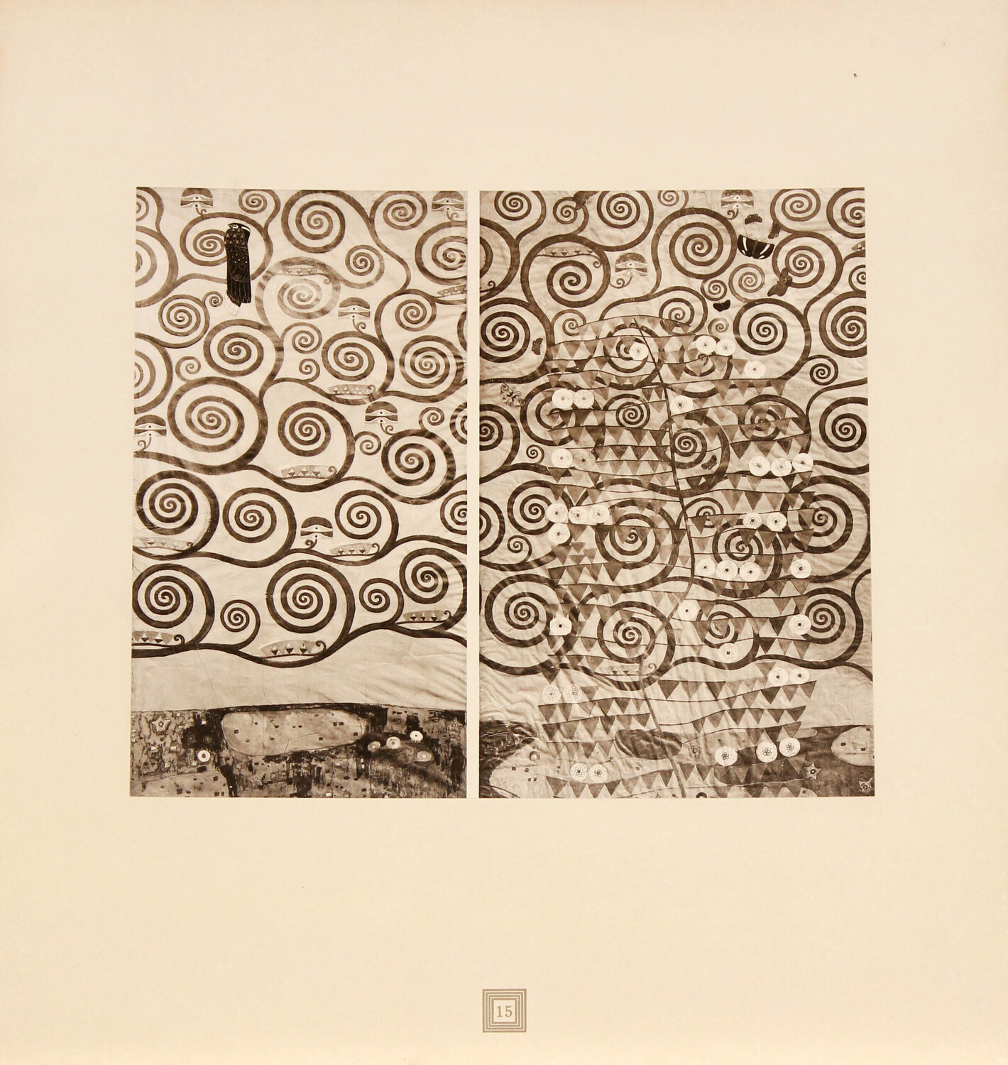 Der Lebensbaum (Fortsetzung) II, 1931 Gustav Klimt