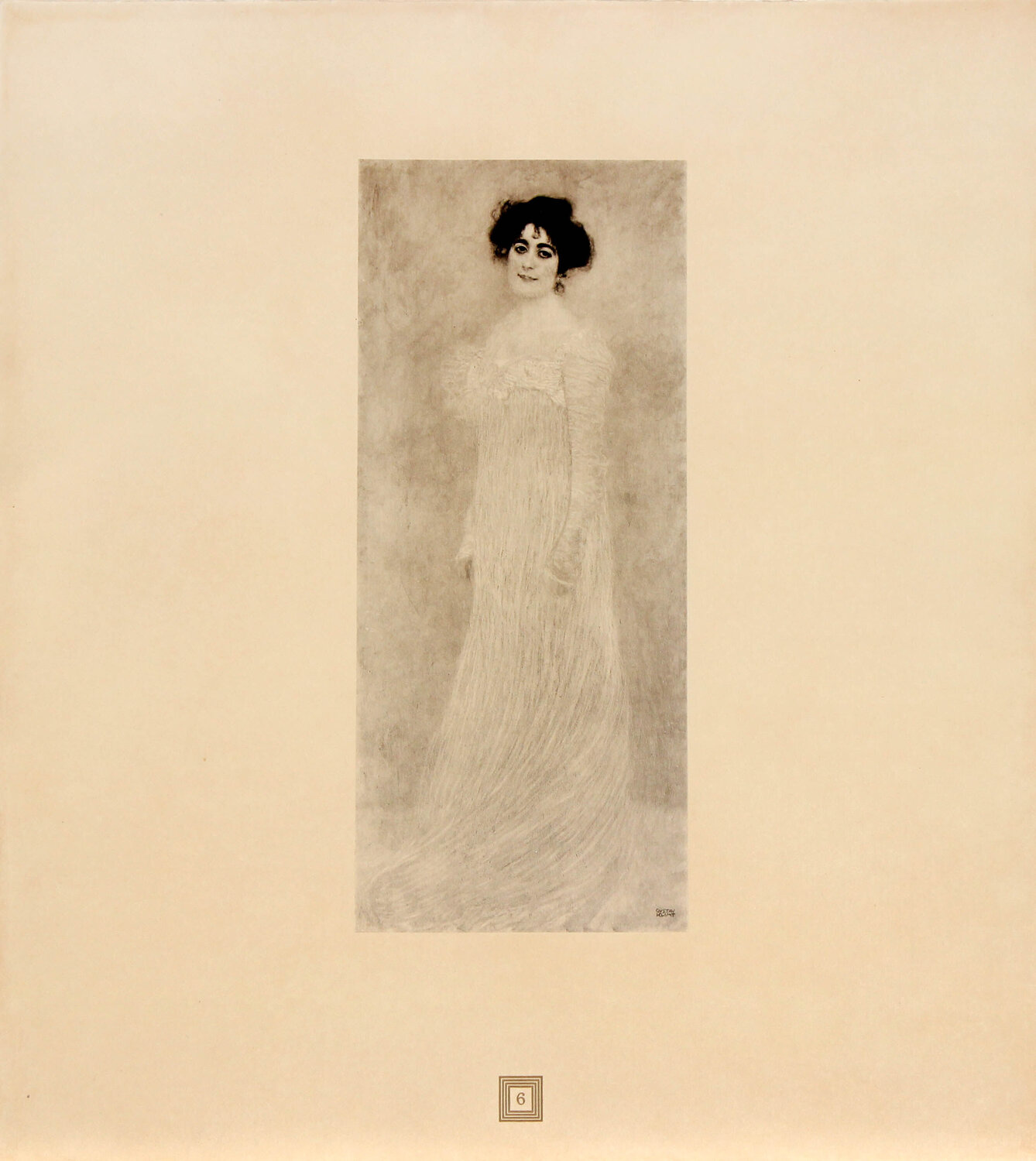 Bildnis Frau Serena Lederer, 1931 Gustav Klimt Druck zu verkaufen