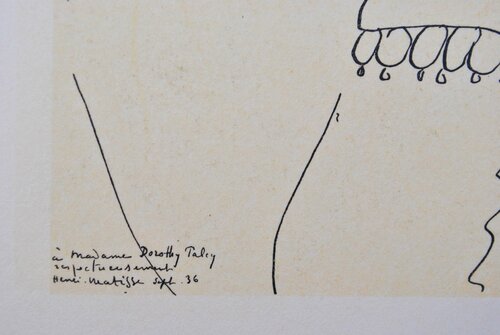 La bourgeoise pensive Henri Matisse