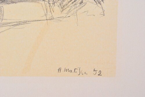 Jeune fille au chignon Henri Matisse
